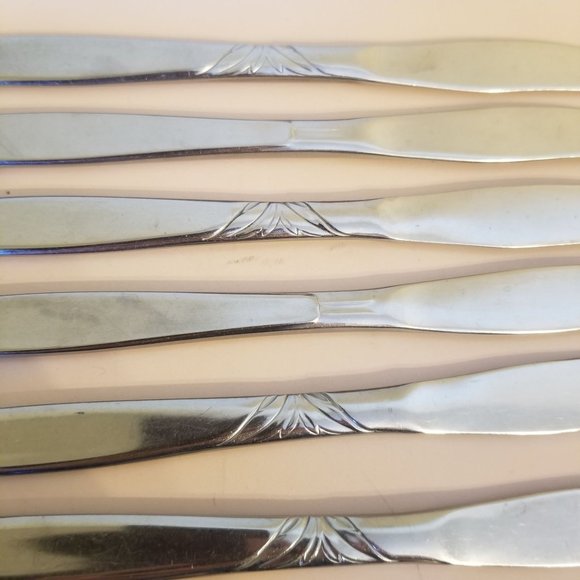 24‎ pc Supreme USA Flatware Lot Stainless Steel Gift 6 Place Setting - Picture 2 of 8